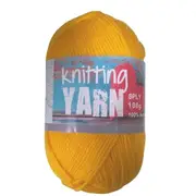 Knitting Yarn - Golden Yellow