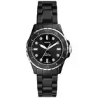 FOSSIL CE1108 Black Ceramic Women's Watch New in Box​