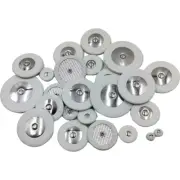 Luxury Saxophone pads set Alto Tenor Soprano White Leather pad parts