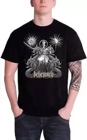 Plastic Head Behemoth Evangelion Mens T-Shirt, Black, Small