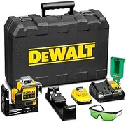 DeWalt 12 V XR Li-Ion 3 Way Self-Levelling Green Beam Multi Line Laser Level