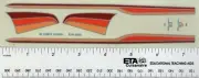 Monogram '53 Chevy Coupe 2781 Model Decal Sheet Hot Rod Street Machine