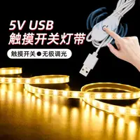 在飛比找蝦皮購物優惠-led燈條 usb led燈條 12v usb觸摸調光led