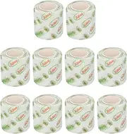 10pcs Self Adhesive Wrap Nonwoven Polyester Water Resist Breathable Cohesive Wrap Self Adhesive Bandage Breathable Cohesive Bandage Wrap Rolls Elastic Self Adherent Tape for (5cm)