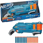 Nerf Elite 2.0 Warden DB-8 Blaster 16 Official Nerf Darts Ages 8+ New Toy Gun