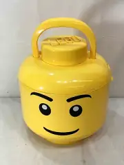 2013 Lego Large Figure Head Carry Case Sorting Trays Complete 12 Inch Size