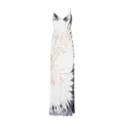 [Gabriela Hearst] Gabriela Hearst-Beige Camel Cashmere Arwen Dress-Donna 40 IT