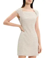 Theory Cap Sleeve Mini Dress