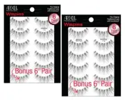 Ardell Profsessional -Wispies 113 Multipack 6 Pairs per pack- 2 packs Combo