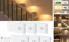 Motion Sensor Night Light, Rechargeable Stair Lights Indoor, Warm White