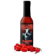 Hellfire Doomed Hot Sauce, Hottest Sauce in the World, Spiked with 6.66 Million