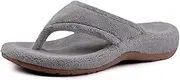 [BCSTUDIO] Women's Thong Spa Slippers with Arch Support Flip Flop House Slippers for Women Indoor and Outdoor