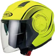 Rocc 241 Jet Helmet, yellow, Size S