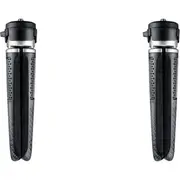 2x FireFly FMT-T2 Mini Tabletop Tripod Camera/Smartphone Holder 15x4cm Black