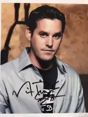 Nicholas Brendon Signed Zander Buffy 8x10 Photo With COA
