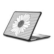 MacBook Air 13-inch (M2 - M4) Impact Case Daisy Grid