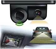 PolarLander Car Rear View Camera 2In1 Design Camera Parking Sensor Kit Auto Reversing Rearview Backup Parking Radar 170 Degree