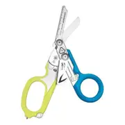 Leatherman Raptor Rescue Folding Medical Shears + Holster Blue and Yellow