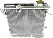 Car Radiator CAR Aluminum Radiator Fit 1975-1985Autobianchi Lancia A112 3/4/5/6/7 Series900/1000/1050cc Junior/Elite/Abarth/Giovani I4 Radiator Fin Comb Kit
