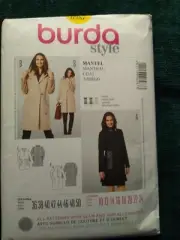 UNCUT Burda 6987 Women's Coat Jacket Pattern Size 10 - 24