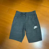 在飛比找蝦皮購物優惠-（Size S) Nike 黑色超帥短棉褲 （3M櫃右R2)