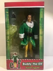 Elf The Movie Buddy the Elf 8 inch Figure NIB Neca