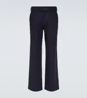 [GR10K] GR10K Straight leg wool-blend pants UK 30 blue