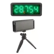 Wireless Timer Battery Power Sprints Race Clock Stopwatch 100‑240V EU Plug