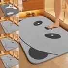Soft Diatomaceous Earth Bathroom Mat 40*60cm Bath Mats Floor Mat For Home