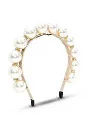 Morgan & Taylor Rihannon Headpiece in Pearl