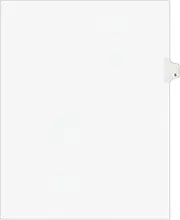 Avery Individual Legal Dividers Avery Style, Letter Size, Side Tab #8 (11918)