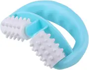 WSECOMM Roller Massager Mitt Roller Body Massage Roller Mitt Massager Body Massage Tool Blue