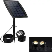 Solar Lawn Light Colorful Underwater Light Pool Fountain Park Pond Aquarium Outdoor Garden Landscape Light Ground Swimming Pool Light