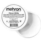 Mehron Clown White Cream 65g Pan Halloween Mime Clown Special Effects Makeup