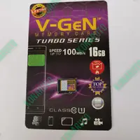 在飛比找蝦皮購物優惠-Microsd 16GB 10 V-GeN Turbo 系列