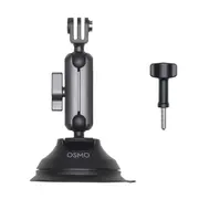 360 Degree Rotating Car Suction Cup Holder for Dji Action 3 - Double Ball Design