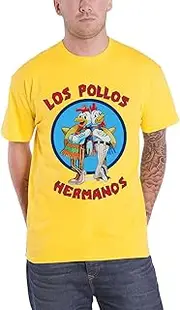 [Breaking Bad] Officially Licensed Los Pollos Hermanos T-Shirt (Yellow)