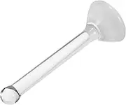 DOITOOL Glass Muller for Pigment Grinding Ergonomic Oil Painting Mixing Rod Transparent Design for Artists and Watercolor Enthusiasts Easy to Store and Use