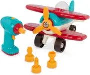 Battat BT2650Z Airplane-Colourful Take-Apart Toy Aeroplane for Kids Aged 3 and &