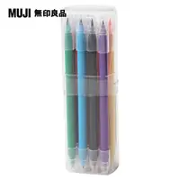 在飛比找PChome24h購物優惠-【MUJI 無印良品】雙頭水性筆組/12色