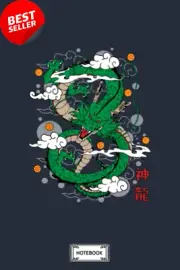 The Dragon of the Balls Notebook: 6x9, 120 Pages, Lined Paper, Diary, Planner