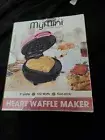 My Mini Pink Heart Shaped Waffle Maker 5" Non-Stick Quickly Heats Factory Sealed