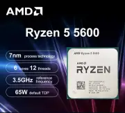 AMD Ryzen 5 5600 R5 5600 5000 Series 6-Core 12-Thread 3.5 GHz CPU Processor 7NM