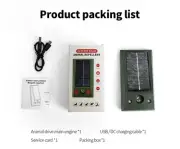 Solar Electronic Ultrasonic Bird Repellent Rodent Repellent Super Strong LED Red