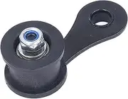 Fydun Chain Tensioner, Black Metal Heavy Duty Chain Roller Tensioner with Spring for Street Dirt Pit Bike ATV Quad Scooter