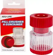 Acu-Life Manual Pill Crusher & Container 079573009161VL