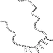 Diesel Stainless Steel Chain Necklace for Men