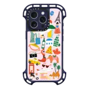 iPhone 16 Pro Ultra Bounce Case MagSafe Compatible GLOBETROTTER