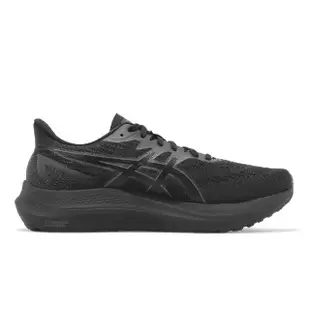 【asics 亞瑟士】慢跑鞋 GT-2000 12 4E 超寬楦 男鞋 黑 全黑 支撐 3D導引 運動鞋 亞瑟士(1011B686001)
