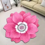 NEW CREATIVE FLOWER SHAPE CARPET ANTI-SKID FLOOR MAT